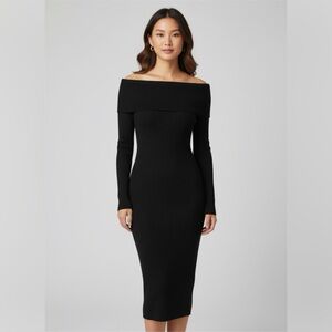 Elegant Black Women's Dress